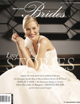 The Atlantan Brides (Love Stories Cover) – Scene Atlanta Weddings – Michon & Richard
