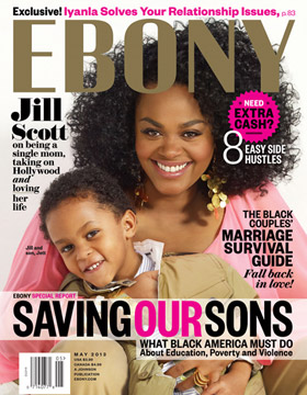 Ebony Magazine - featured in Here Comes the Guest